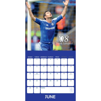 FC Chelsea kalendar Legends Square 2026