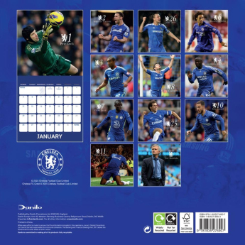FC Chelsea kalendar Legends Square 2026