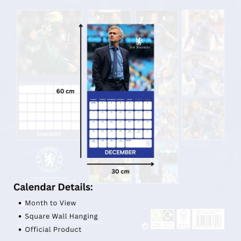 FC Chelsea kalendar Legends Square 2026