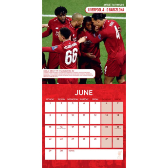 FC Liverpool kalendar Legends Square 2026