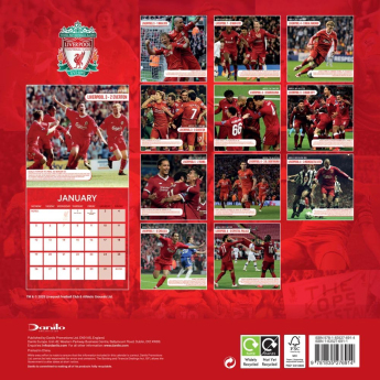 FC Liverpool kalendar Legends Square 2026