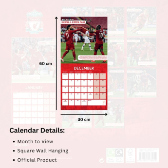 FC Liverpool kalendar Legends Square 2026