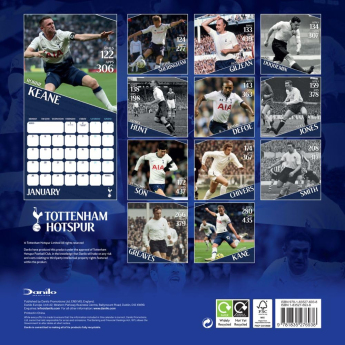 Tottenham Hotspur kalendar Legends Square 2026