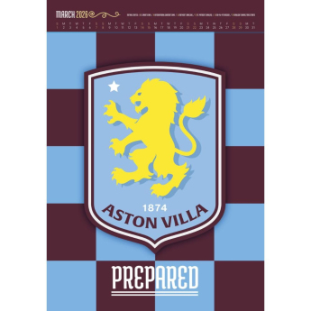 Aston Villa kalendar Deluxe 2026