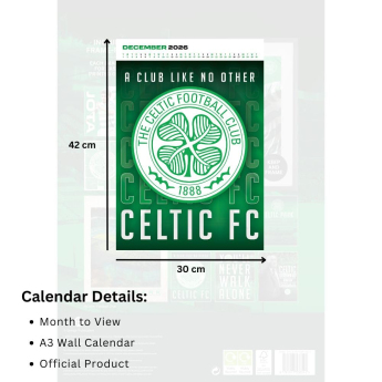 FC Celtic kalendar Deluxe 2026