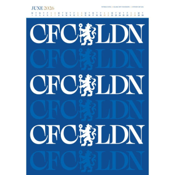 FC Chelsea kalendar Deluxe 2026