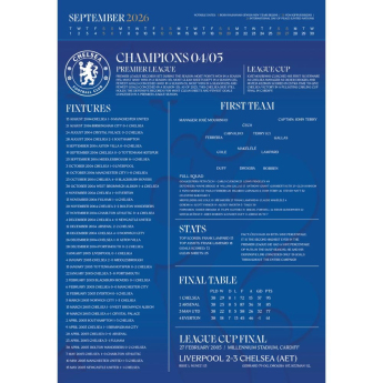 FC Chelsea kalendar Deluxe 2026