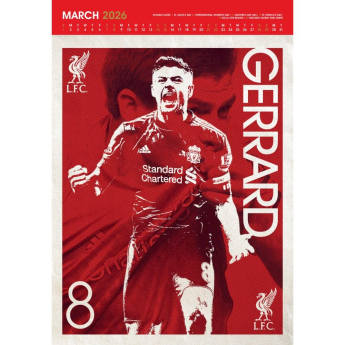 FC Liverpool kalendar Deluxe 2026