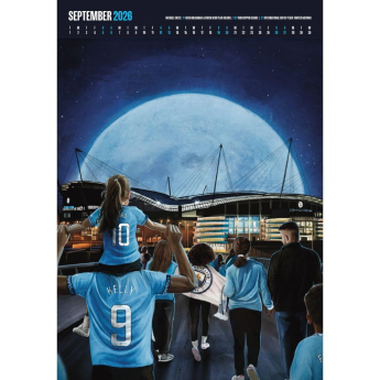 Manchester City kalendar Deluxe 2026