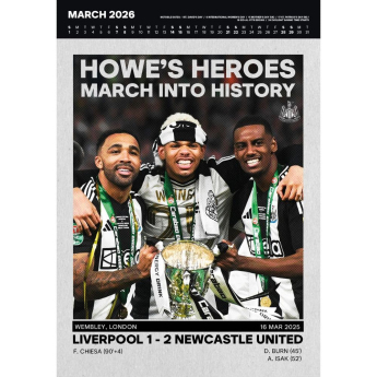 Newcastle United kalendar Deluxe 2026