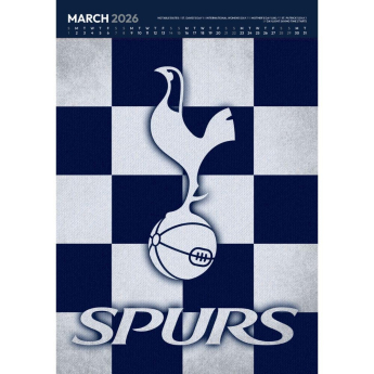 Tottenham Hotspur kalendar Deluxe 2026