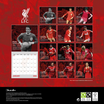FC Liverpool kalendar Musical Gift Box 2026