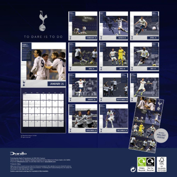 Tottenham Hotspur kalendar i planer Musical Gift Box 2026
