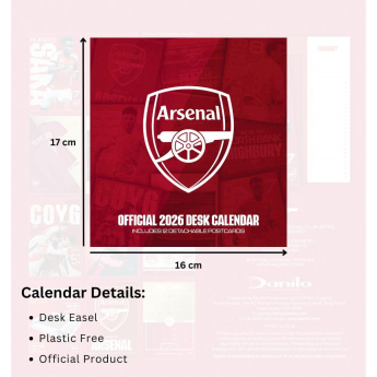 FC Arsenal stolni kalendar 2026