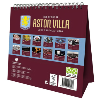 Aston Villa stolni kalendar 2026