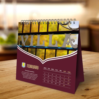 Aston Villa stolni kalendar 2026