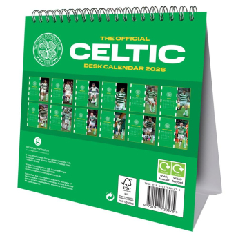 FC Celtic stolni kalendar 2026