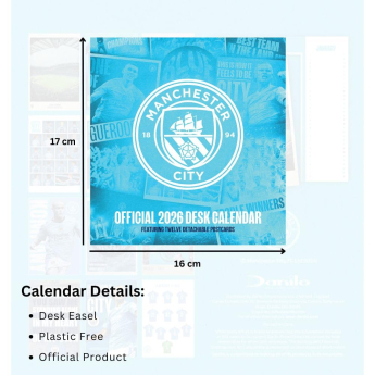 Manchester City stolni kalendar 2026