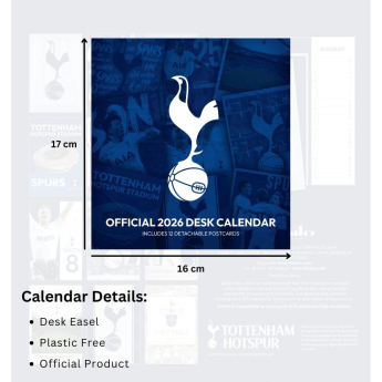 Tottenham Hotspur stolni kalendar 2026