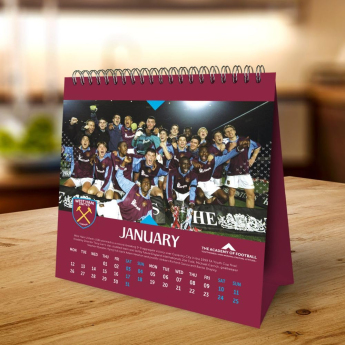 West Ham United stolni kalendar 2026