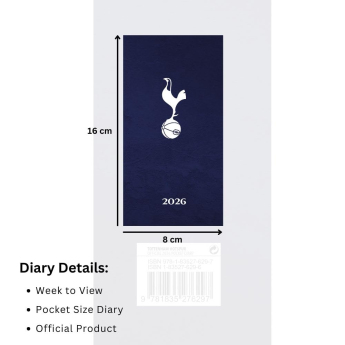 Tottenham Hotspur dnevnik Slim 2026