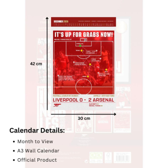FC Arsenal kalendar Deluxe 2026