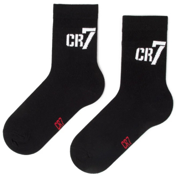 Cristiano Ronaldo dječje čarape 3pack CR7 black