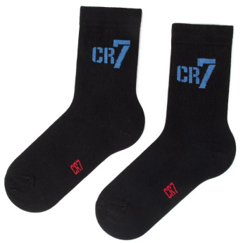 Cristiano Ronaldo dječje čarape 3pack CR7 black