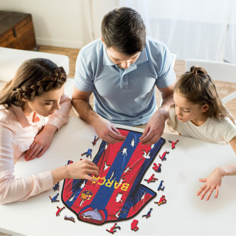 FC Barcelona drvene puzzle Jersey 150 pcs