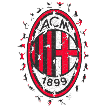 AC Milan dřevěné puzzle Crest 500 pcs