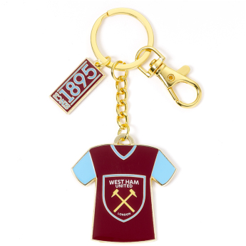 West Ham United privjesak za ključeve Shirt Charm