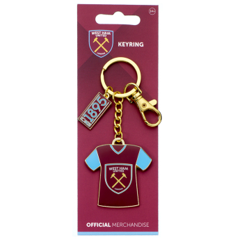 West Ham United privjesak za ključeve Shirt Charm