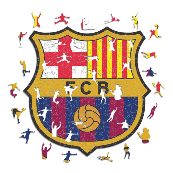 FC Barcelona drvene puzzle Crest 500 pcs