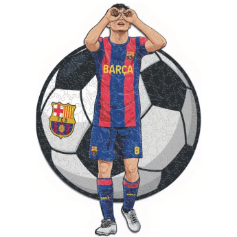FC Barcelona drvene puzzle Pedri 150 pcs