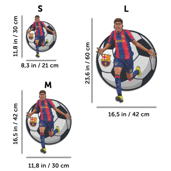FC Barcelona drvene puzzle Yamal 500 pcs