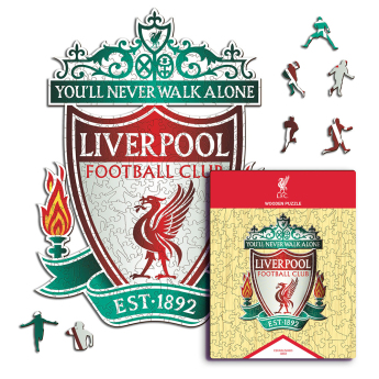 FC Liverpool drvene puzzle Crest 500 pcs