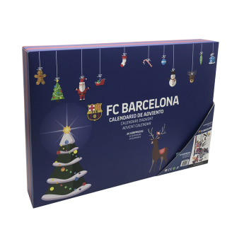 FC Barcelona adventski kalendar Christmas