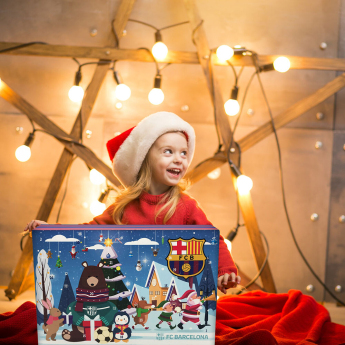 FC Barcelona adventski kalendar Christmas