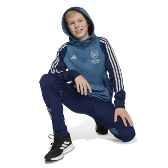 FC Arsenal dječja majica s kapuljačom Track blue