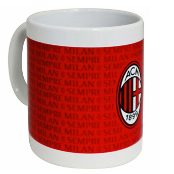 AC Milan šalica Crest red