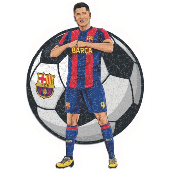 FC Barcelona drvene puzzle Lewandowski 500 pcs