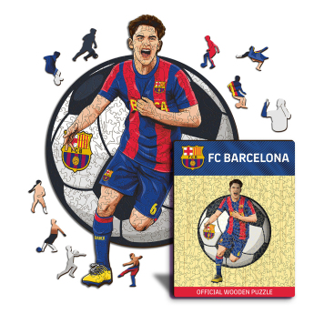 FC Barcelona drvene puzzle Gavi 150 pcs