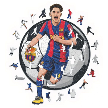 FC Barcelona drvene puzzle Gavi 150 pcs