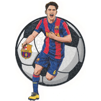 FC Barcelona drvene puzzle Gavi 150 pcs