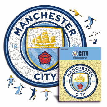 Manchester City drvene puzzle Crest 270 pcs