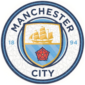 Manchester City drvene puzzle Crest 270 pcs