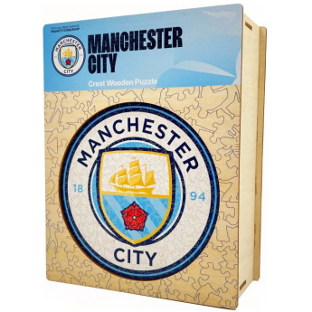 Manchester City drvene puzzle Crest 270 pcs