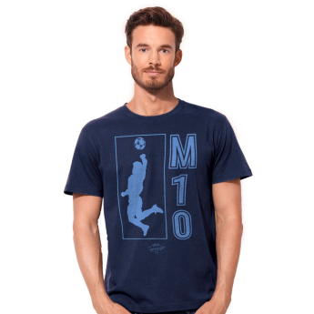 Nogometne reprezentacije muška majica Argentina Diego Maradona Siluete navy