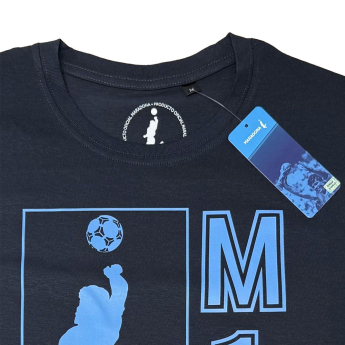 Nogometne reprezentacije muška majica Argentina Diego Maradona Siluete navy