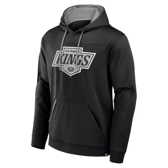 Los Angeles Kings muška majica s kapuljačom Defender Pullover black